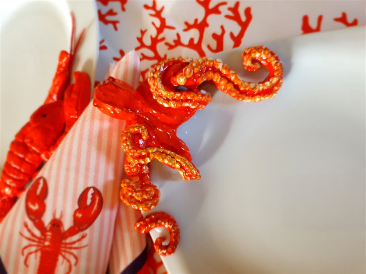 deep ahtapot tabak 29 cm