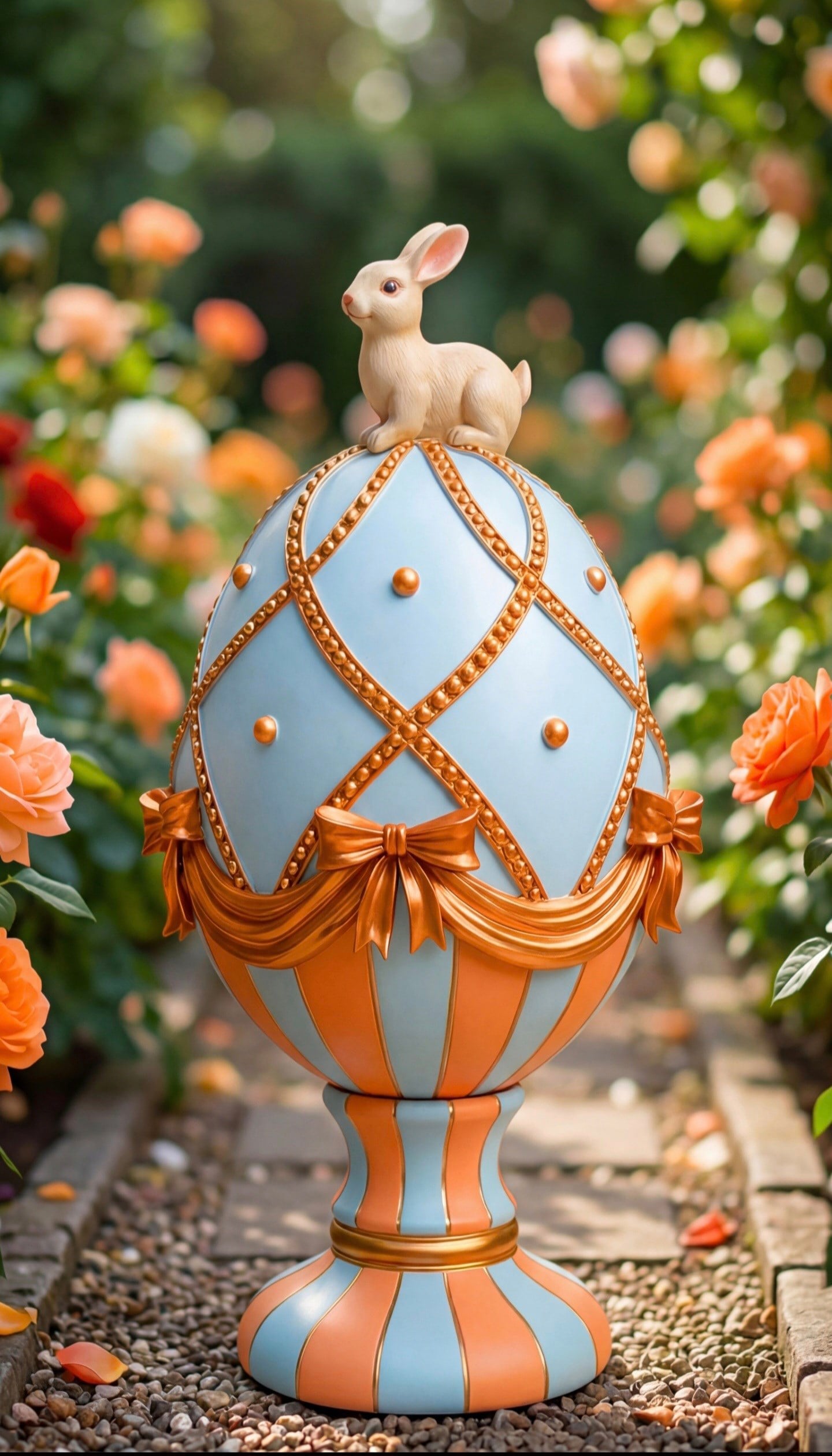 easter egg mavi 35 cm