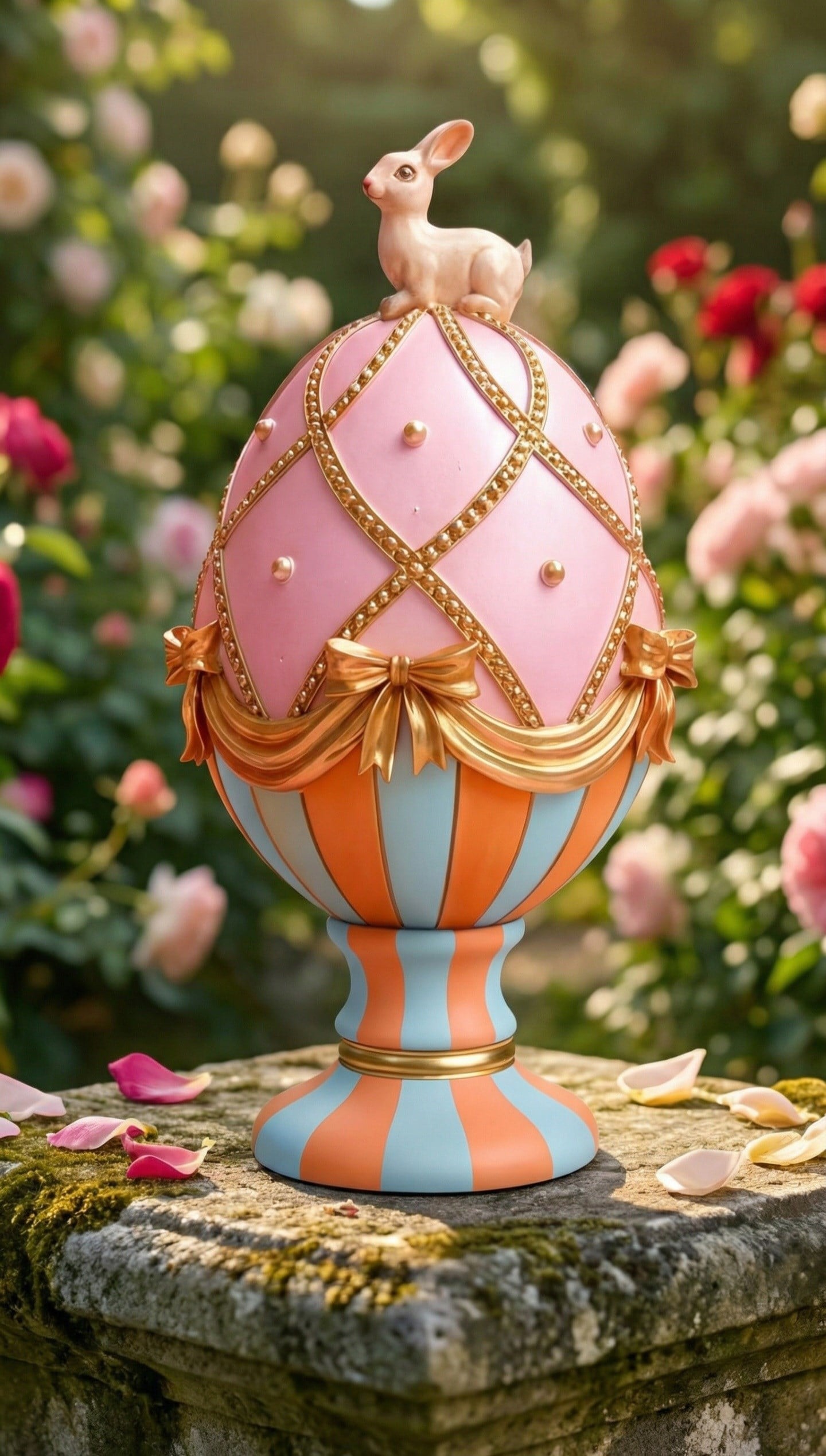 easter egg pembe 35 cm