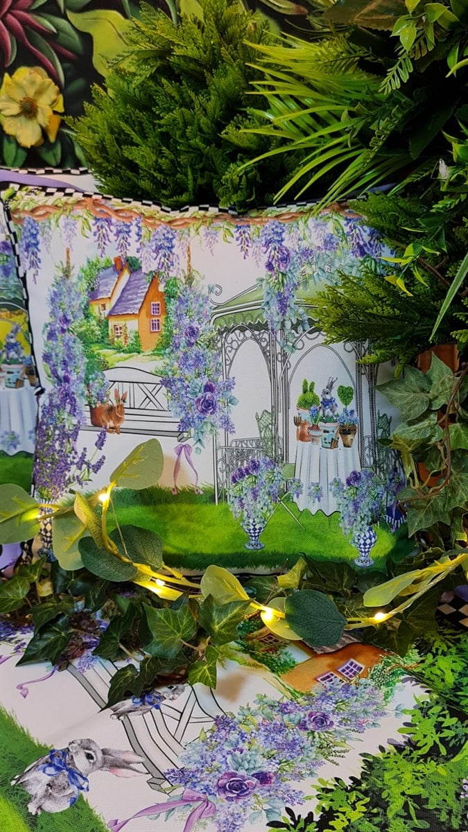 easter lila kırlent 1