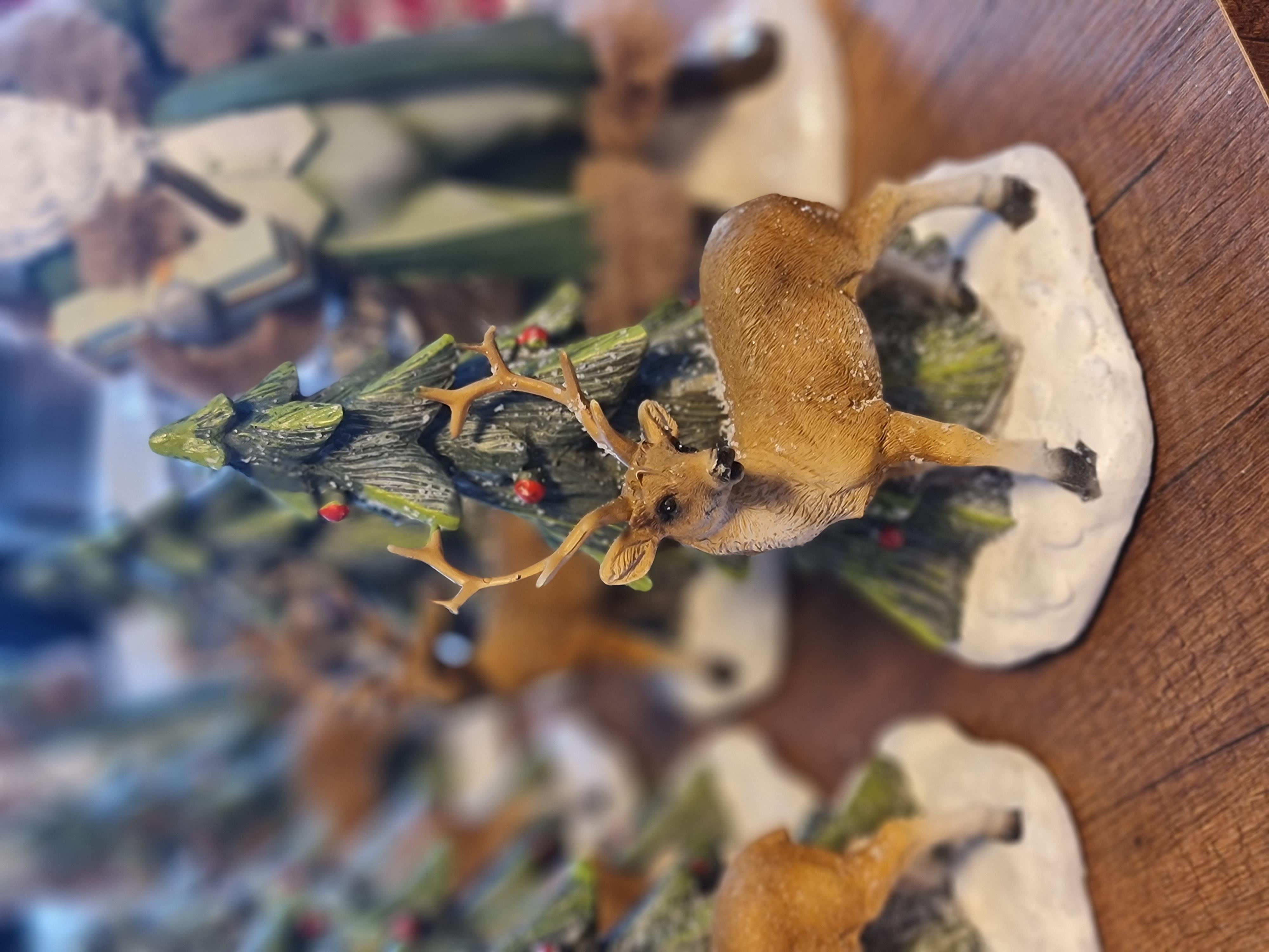 Geyikli chalet decor 22 cm