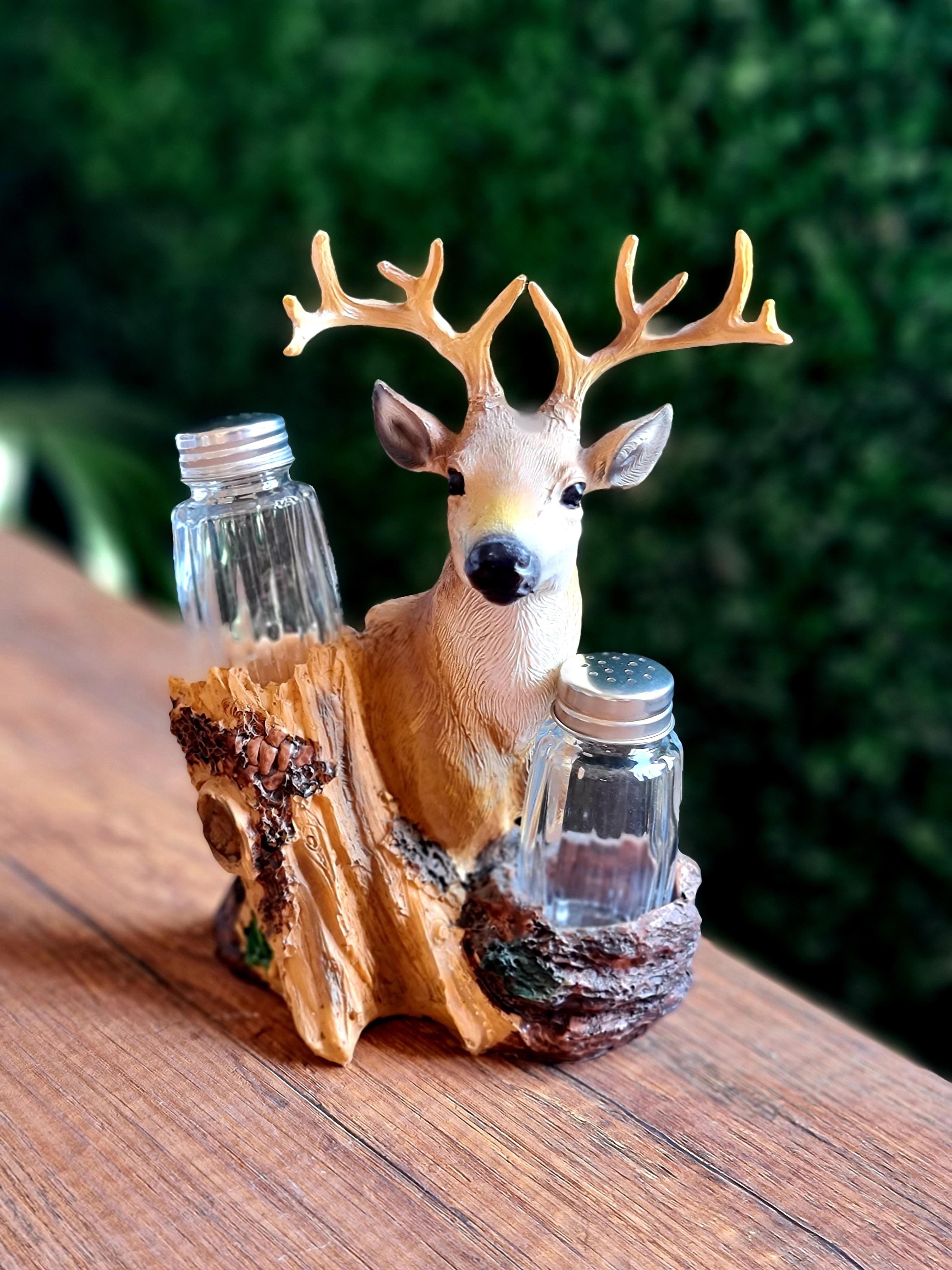 Geyikli tuzluk biberlik 20 cm