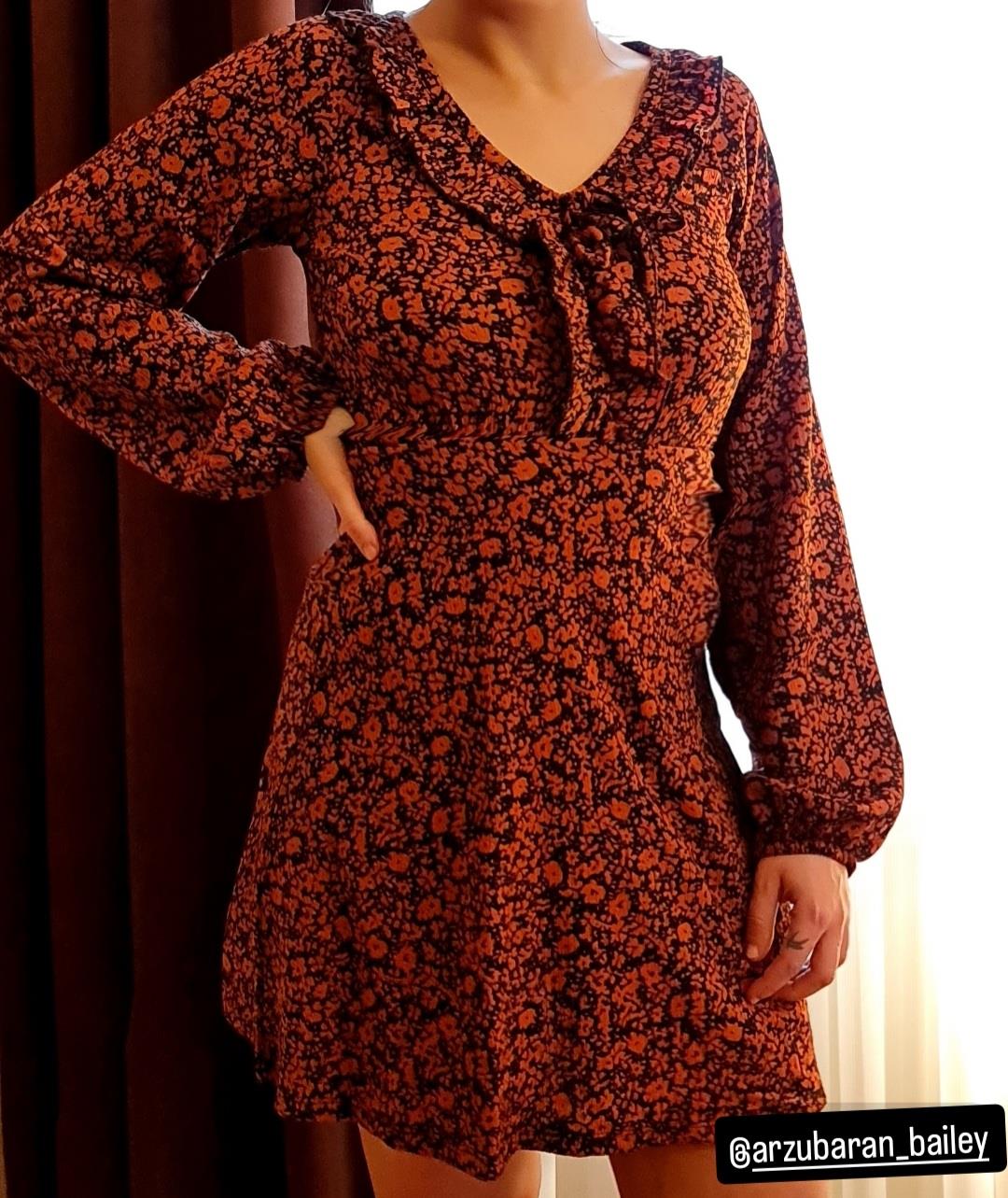 kiremit ginger elbise