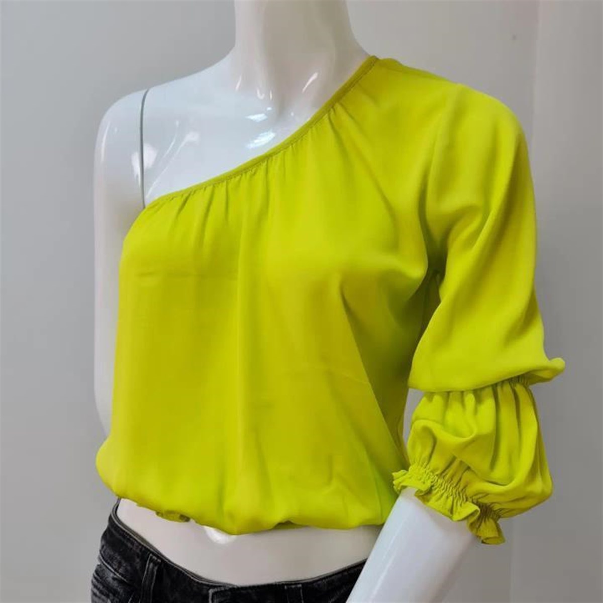 lime punch crop bluz