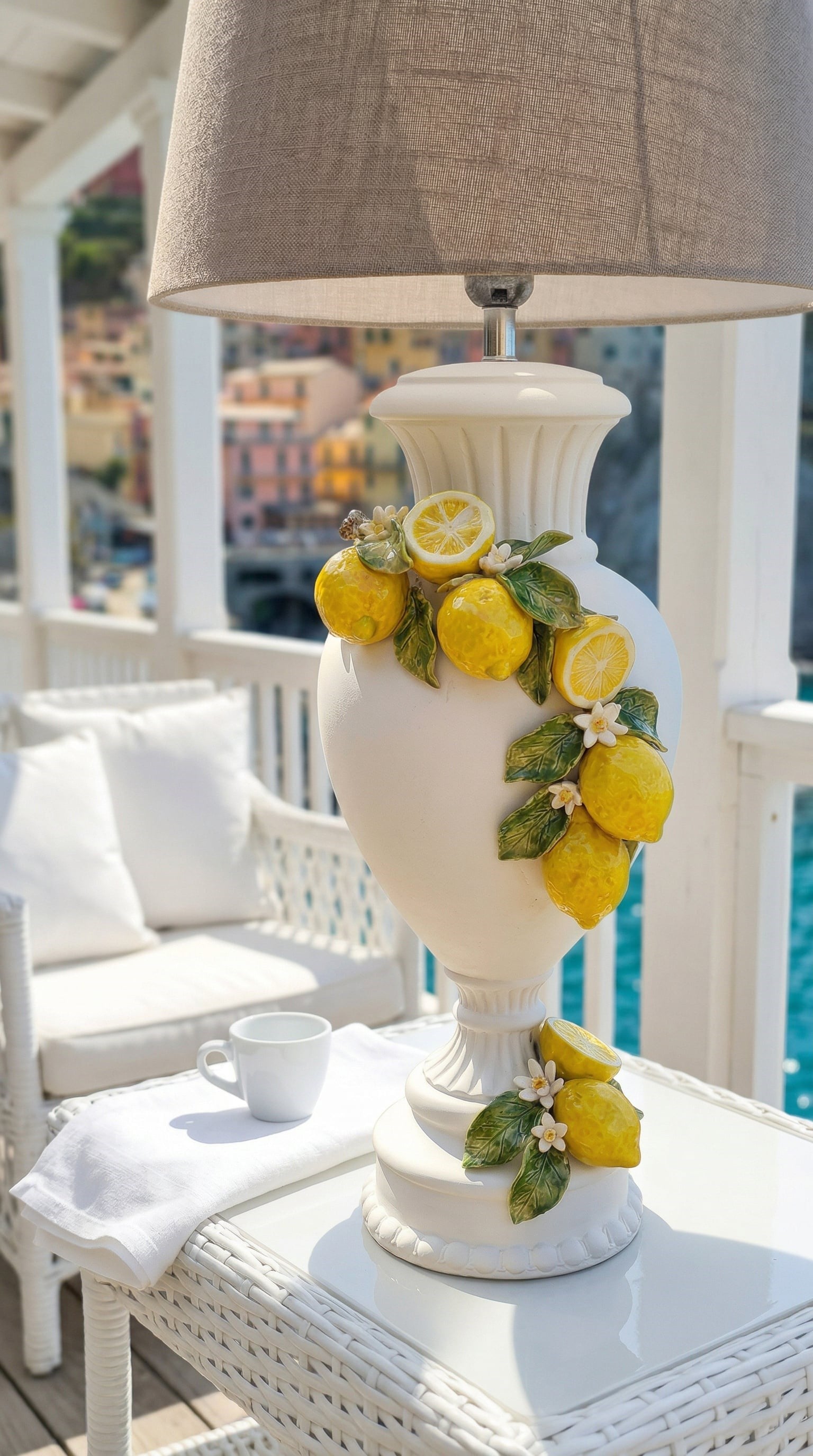 limonlu abajur 54 cm