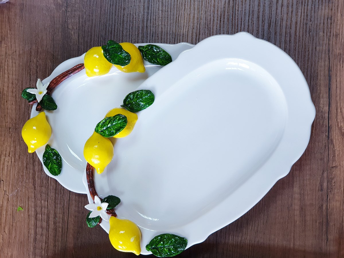 limonlu küçük oval