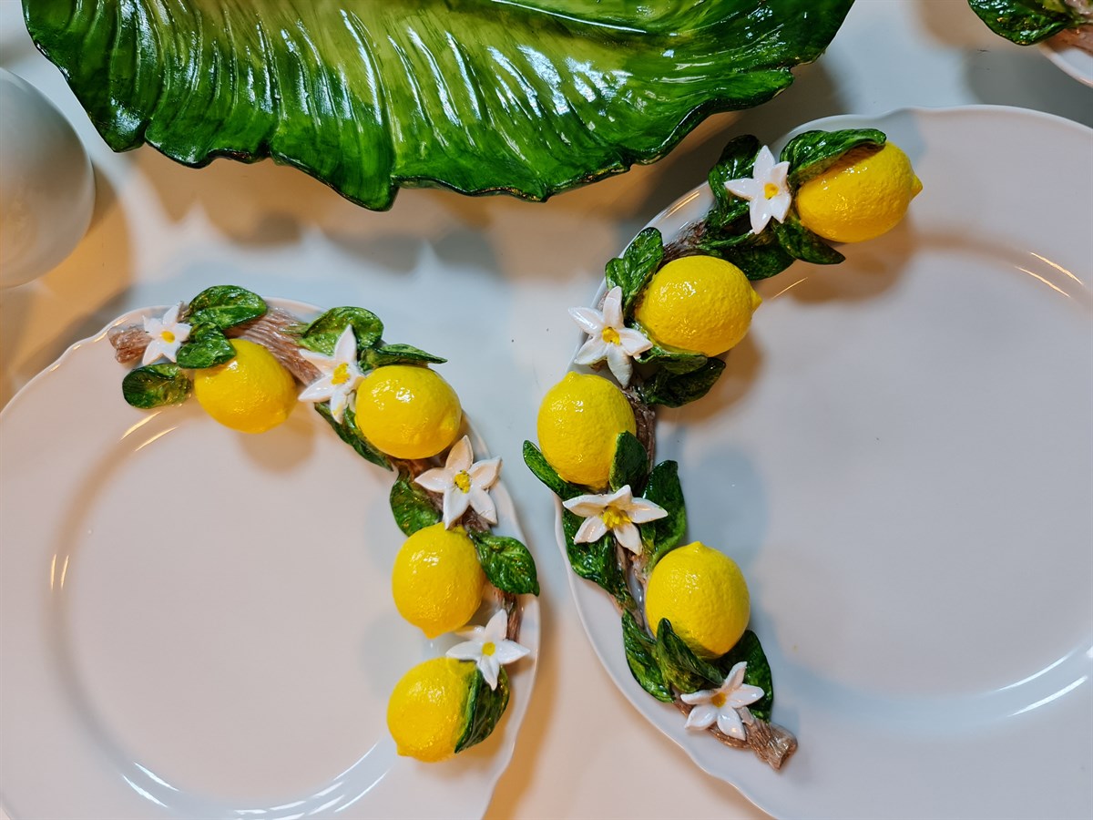 limonlu servis tabağı 29 cm