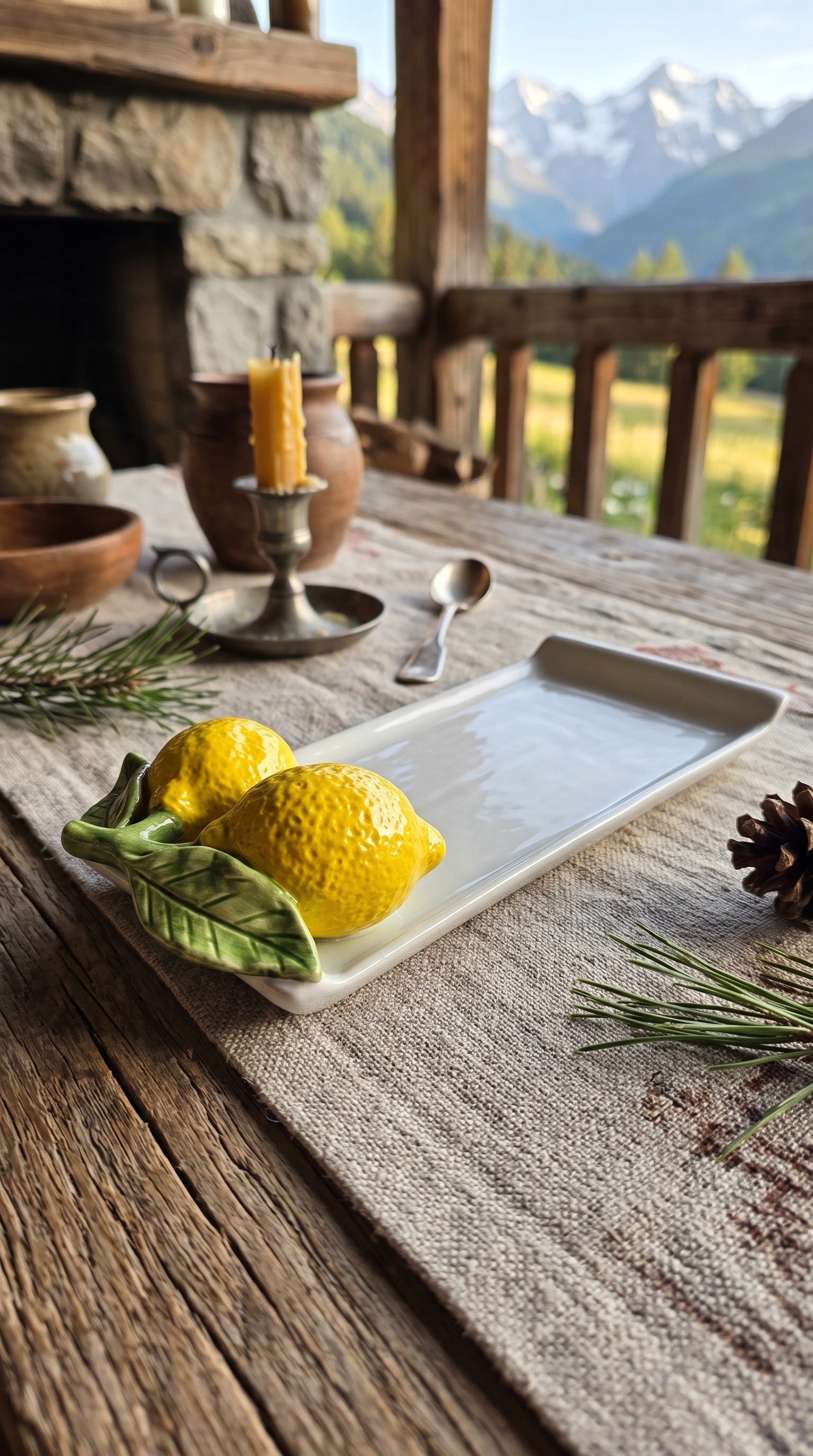 limonlu tabak 28 cm