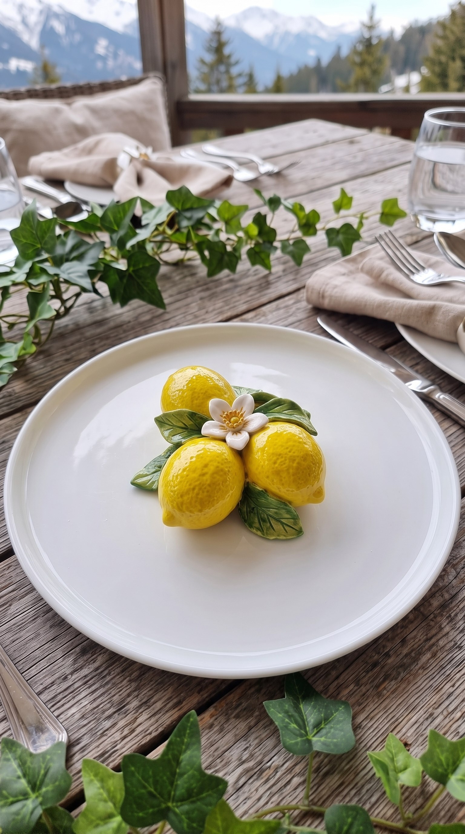 limonlu tabak 33 cm