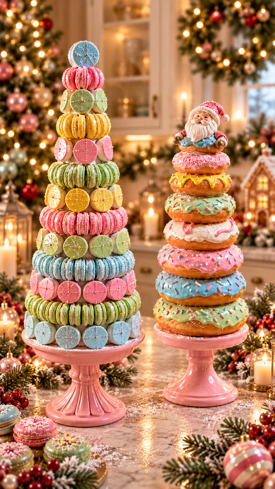 macaron ağacı 40 cm