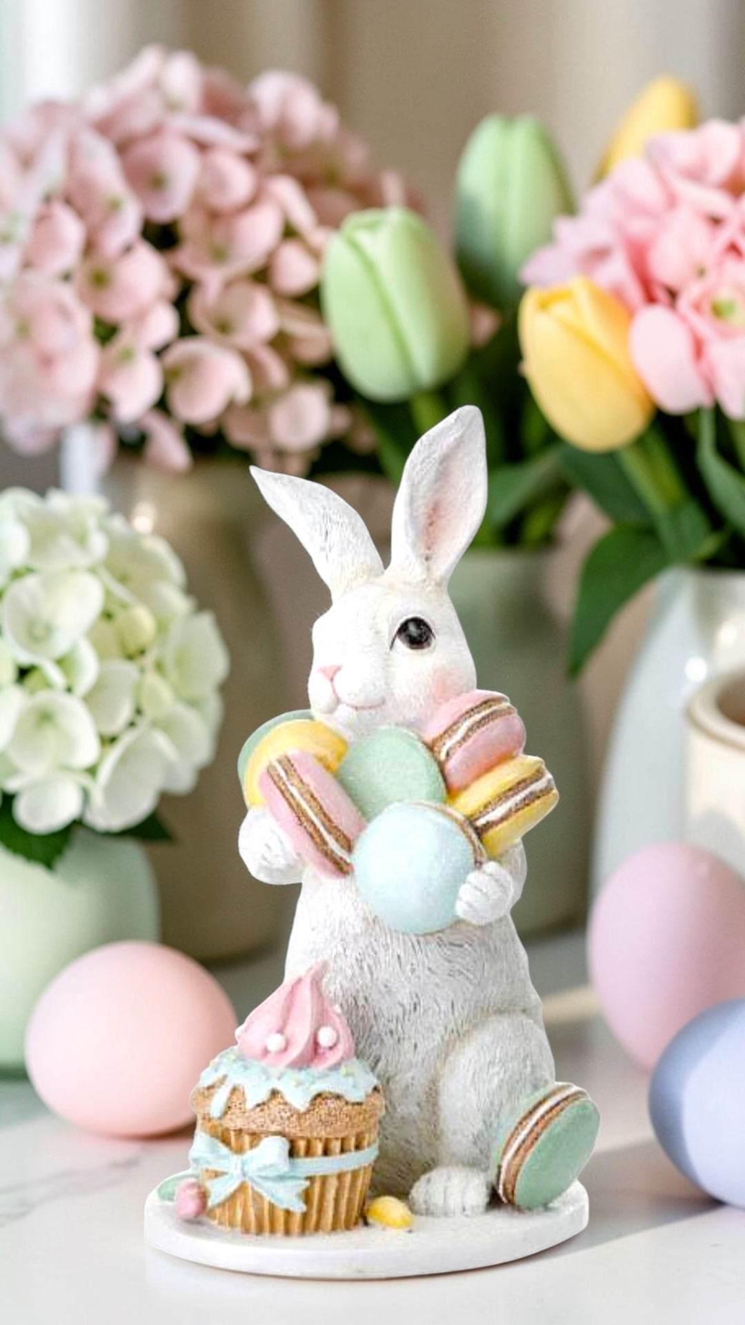 macaron tavşan 25 cm