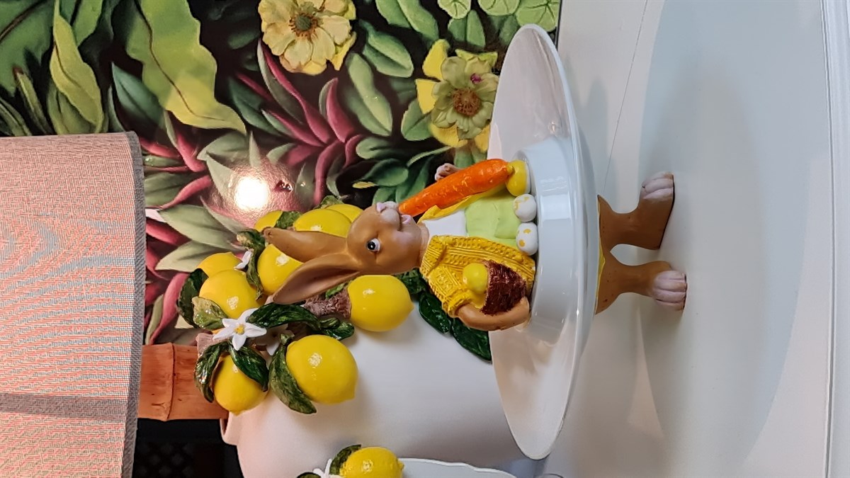 Minny Rabbit sarı serbis 29 cm