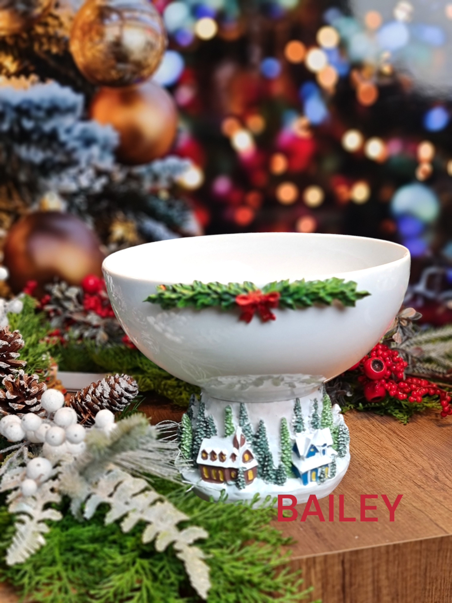 North ayaklı kase 22 cm