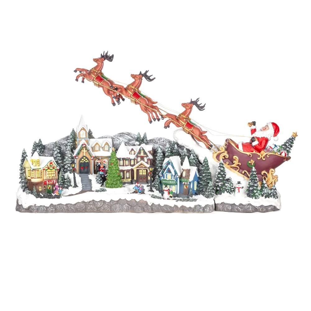 north pole 98 cm 4.5V3.6W adaptör ile çalışır. Adaptör ürün ile beraber gelmektedir.