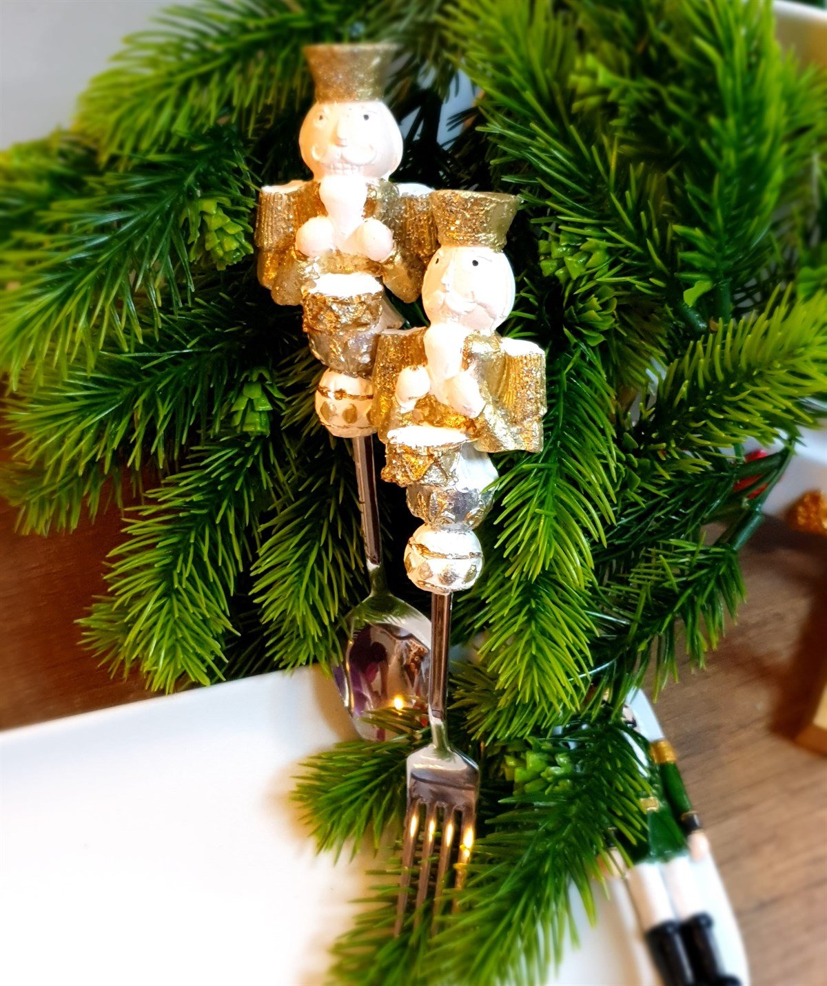 Nutcracker çatal kaşık servis 