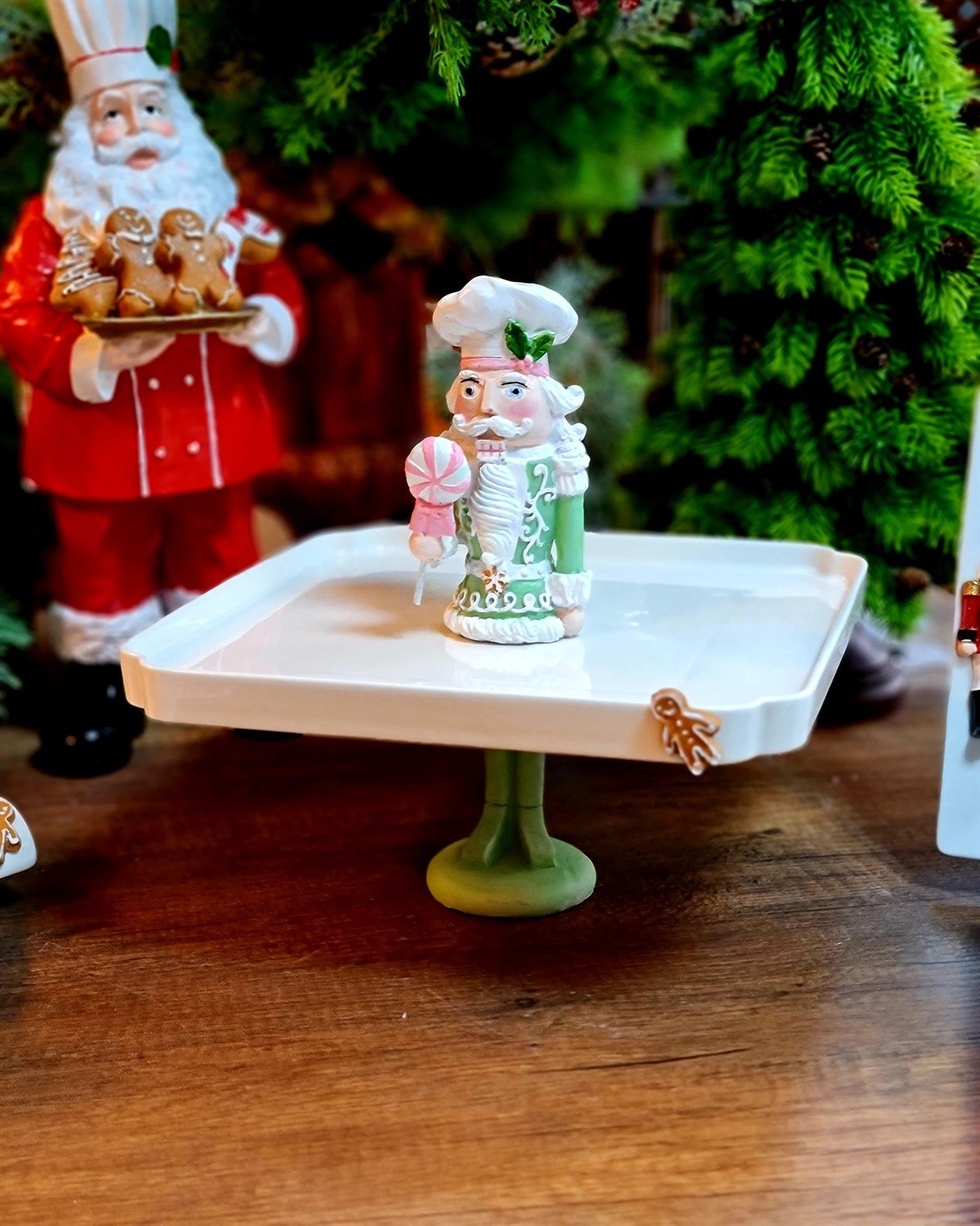 nutcracker kare tabak 30*30 cm