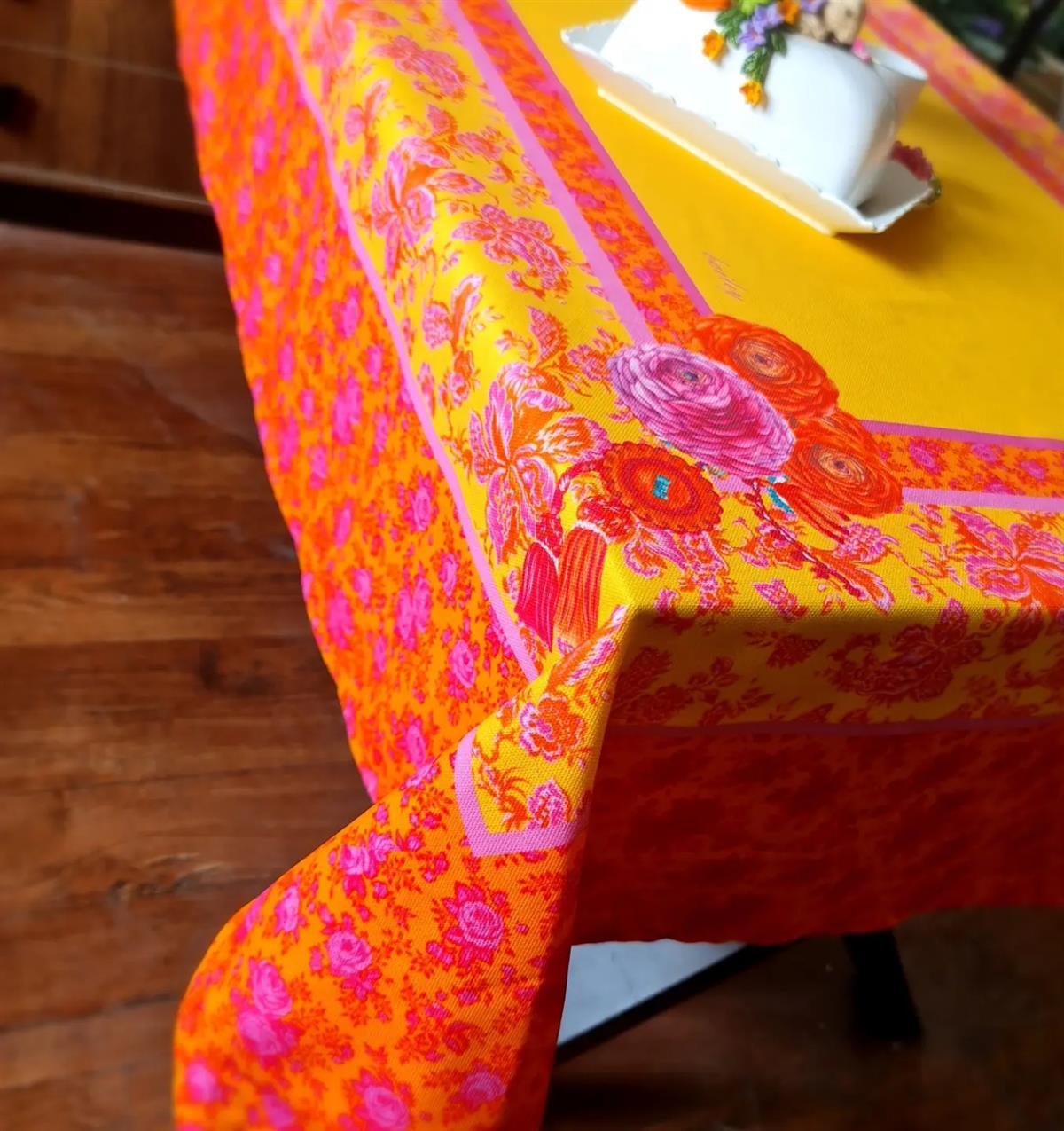 Oranj&Pink masa örtüsü 140*240 cm