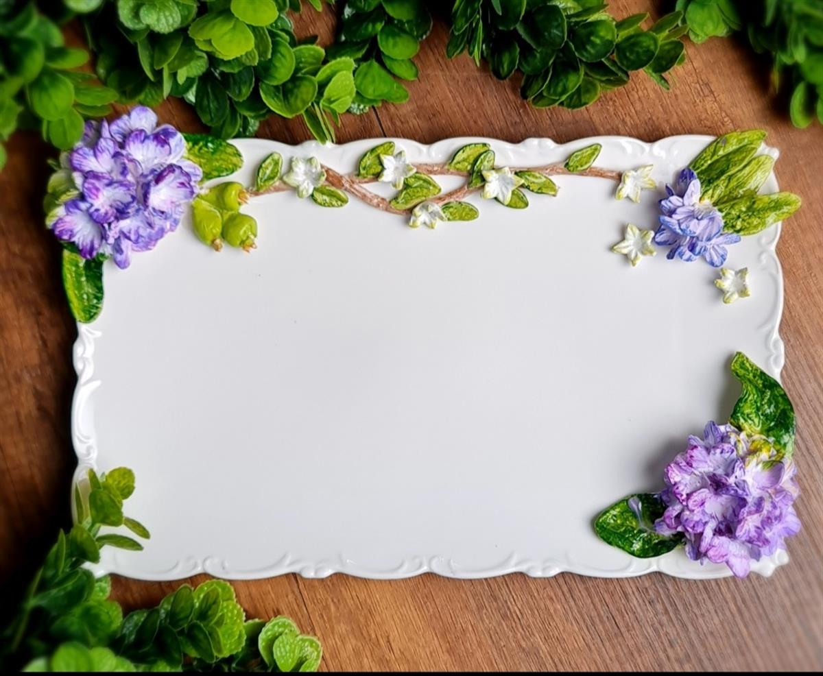 Ortanca tabak 34*24 cm