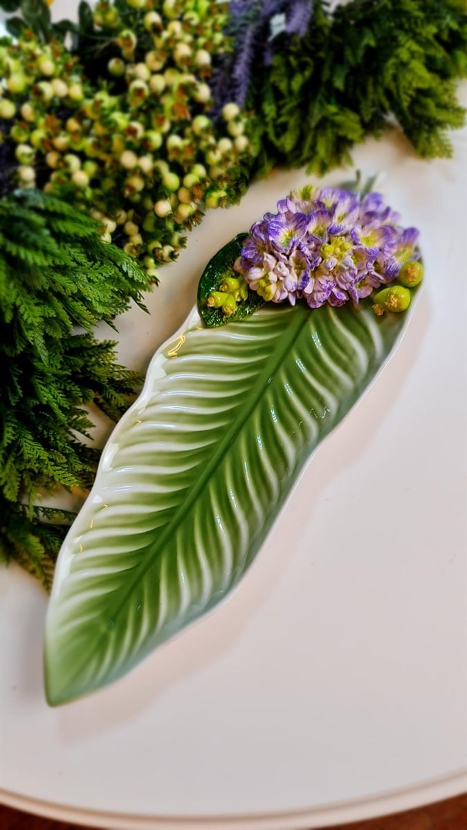 ortanca yaprak tabak