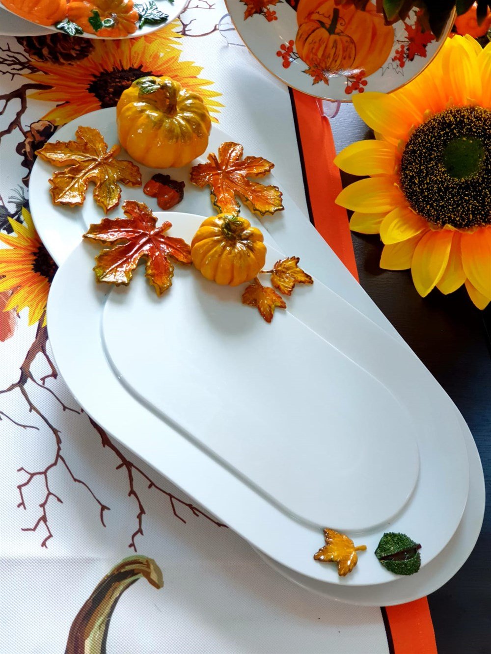 OVAL KABAKLI TABAK - 46 CM