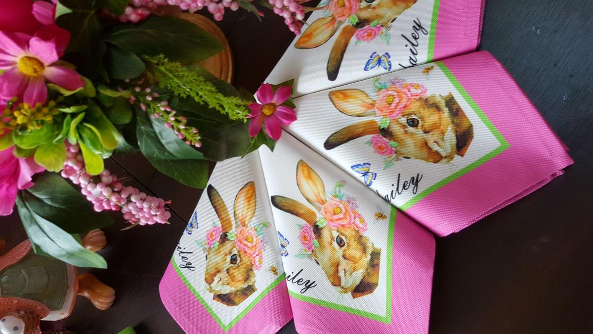 paskalya peçete 6 lı