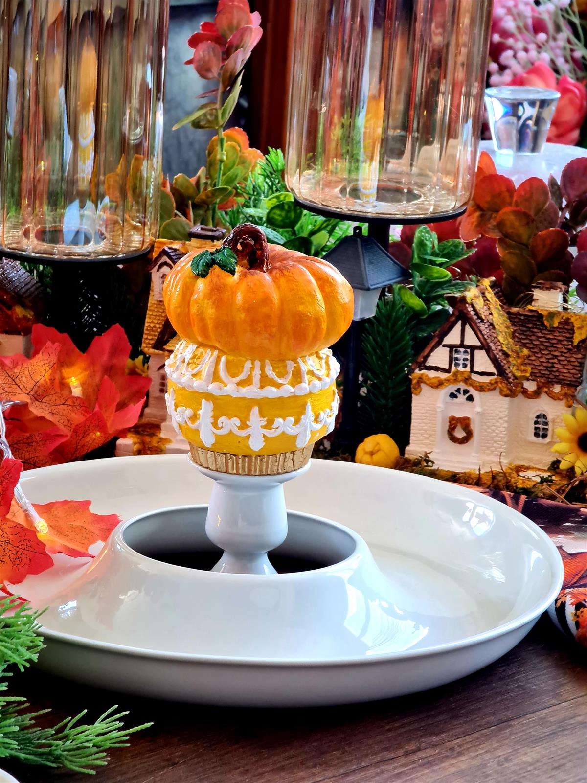 Pumkin&Cupcakesalata sunum 29 cm