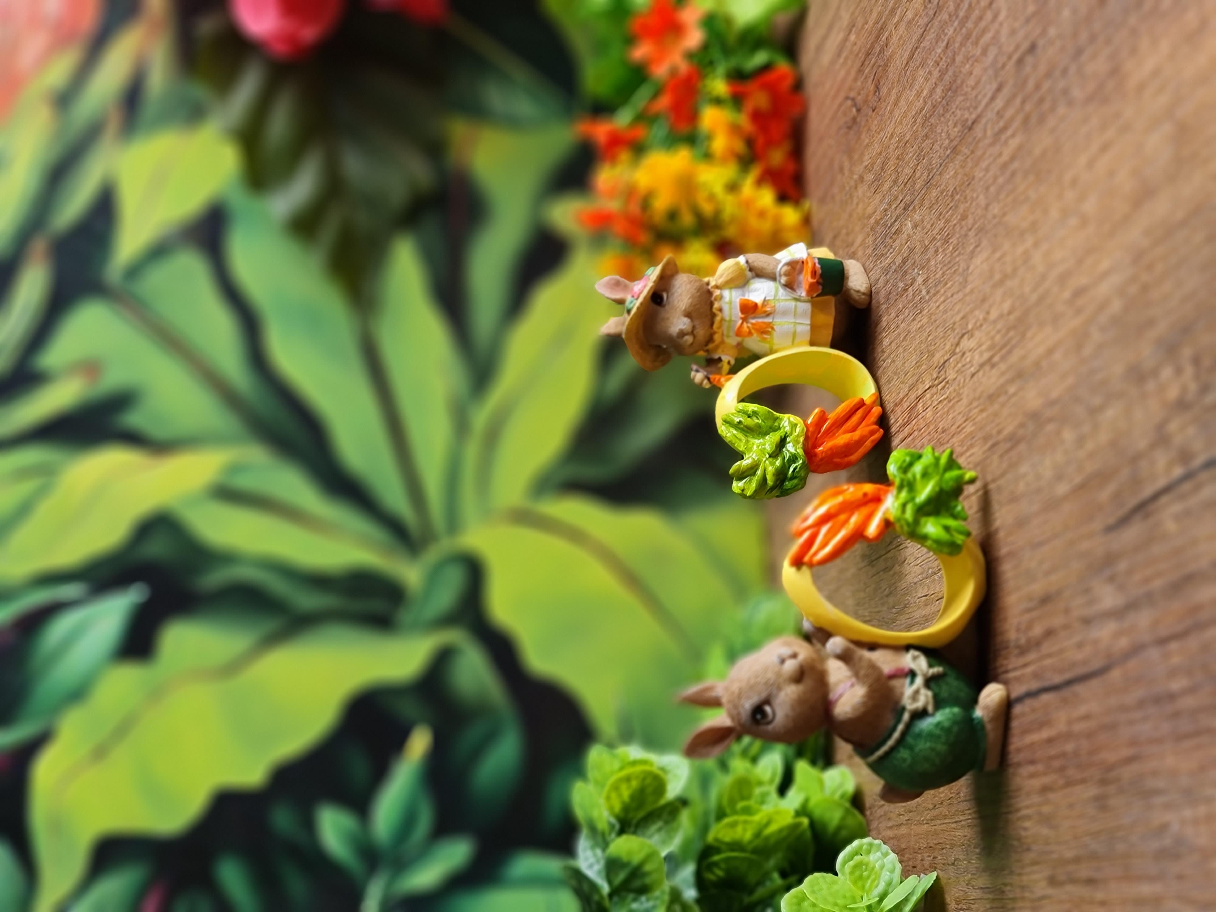 Rabbit 2 li peçete halkası