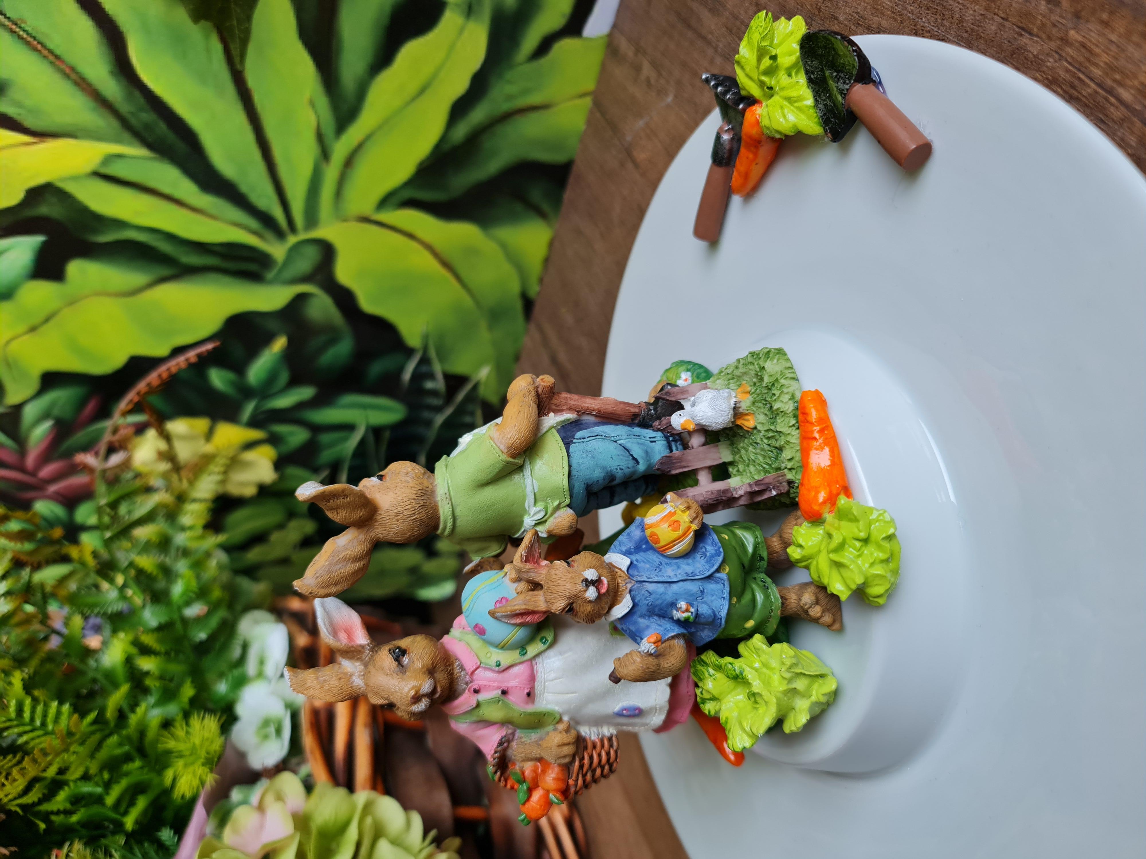 Rabbit Family Servis sunum 29 cm