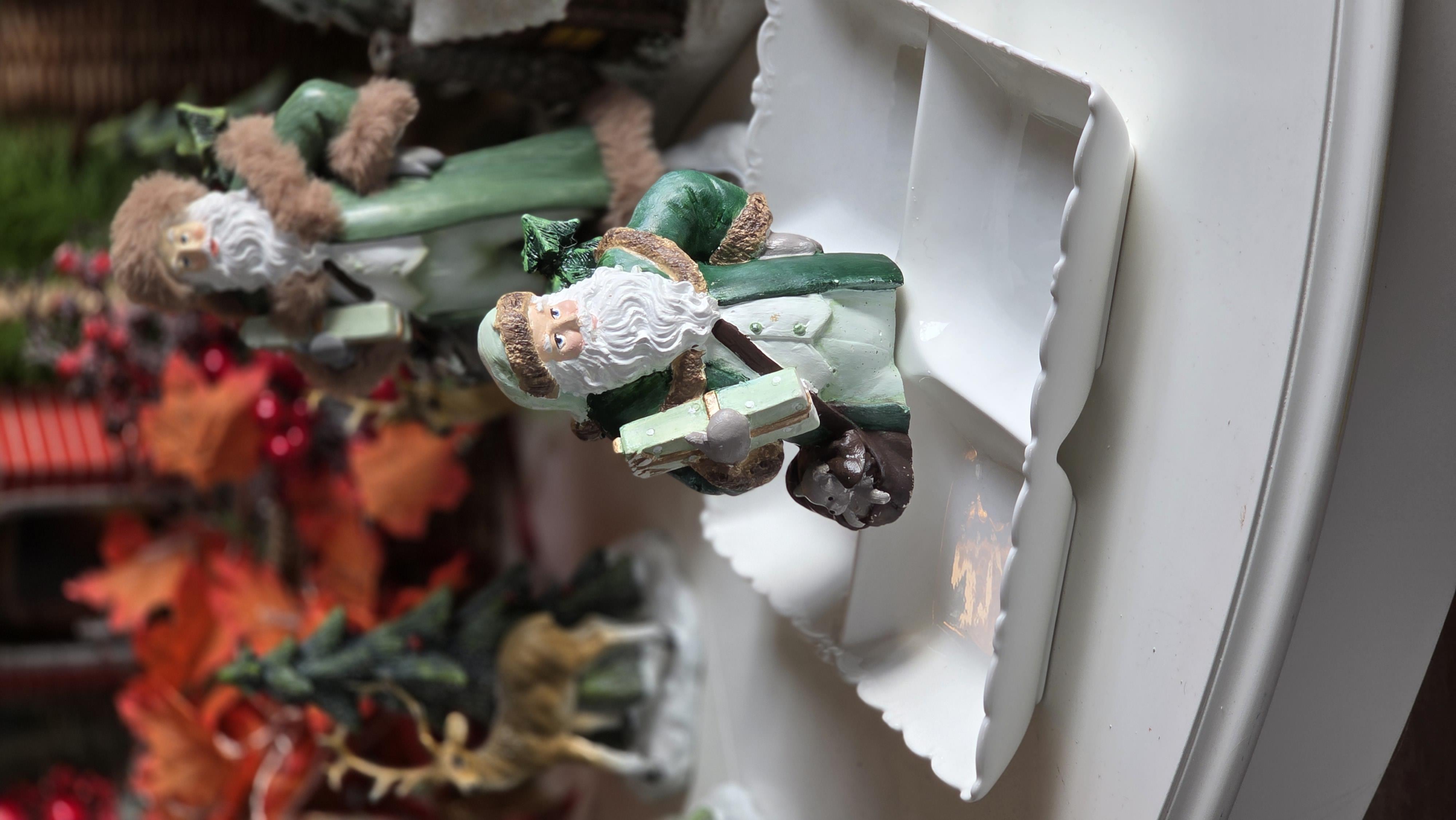 santa bölmeli kuruyemişlik reçellik yeşil