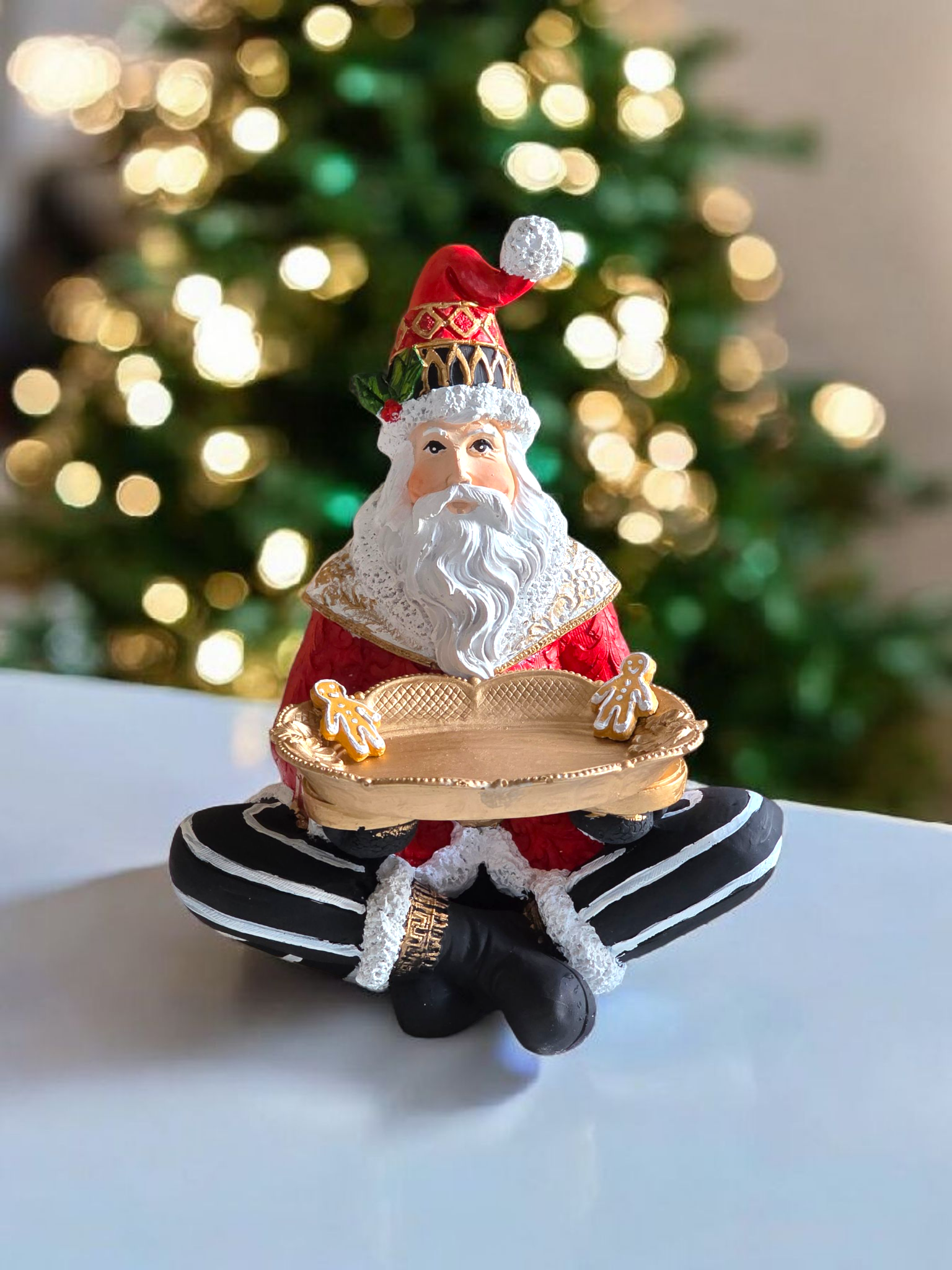 santa decor kırmızı 26 cm