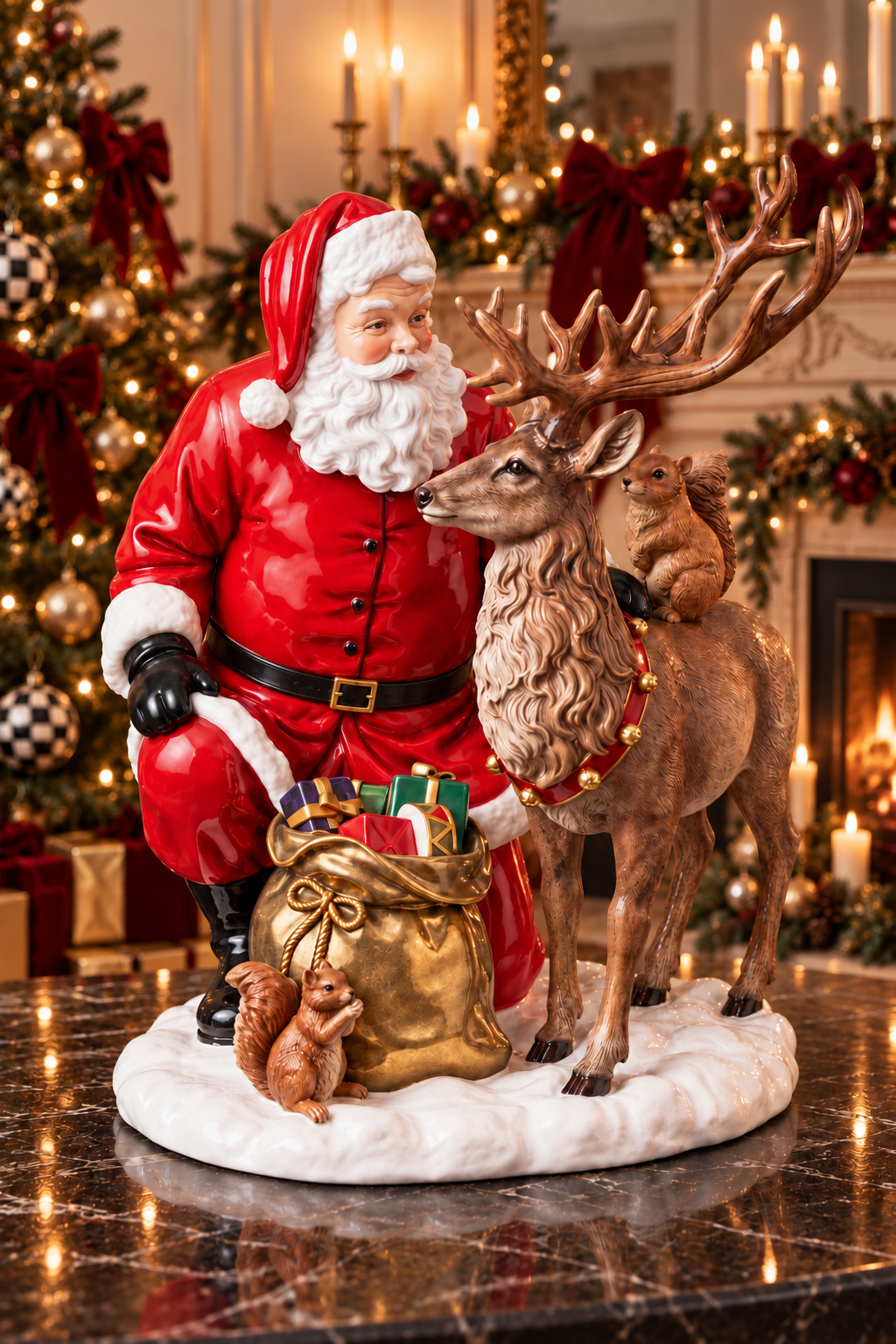 SANTA Deer 33 cm