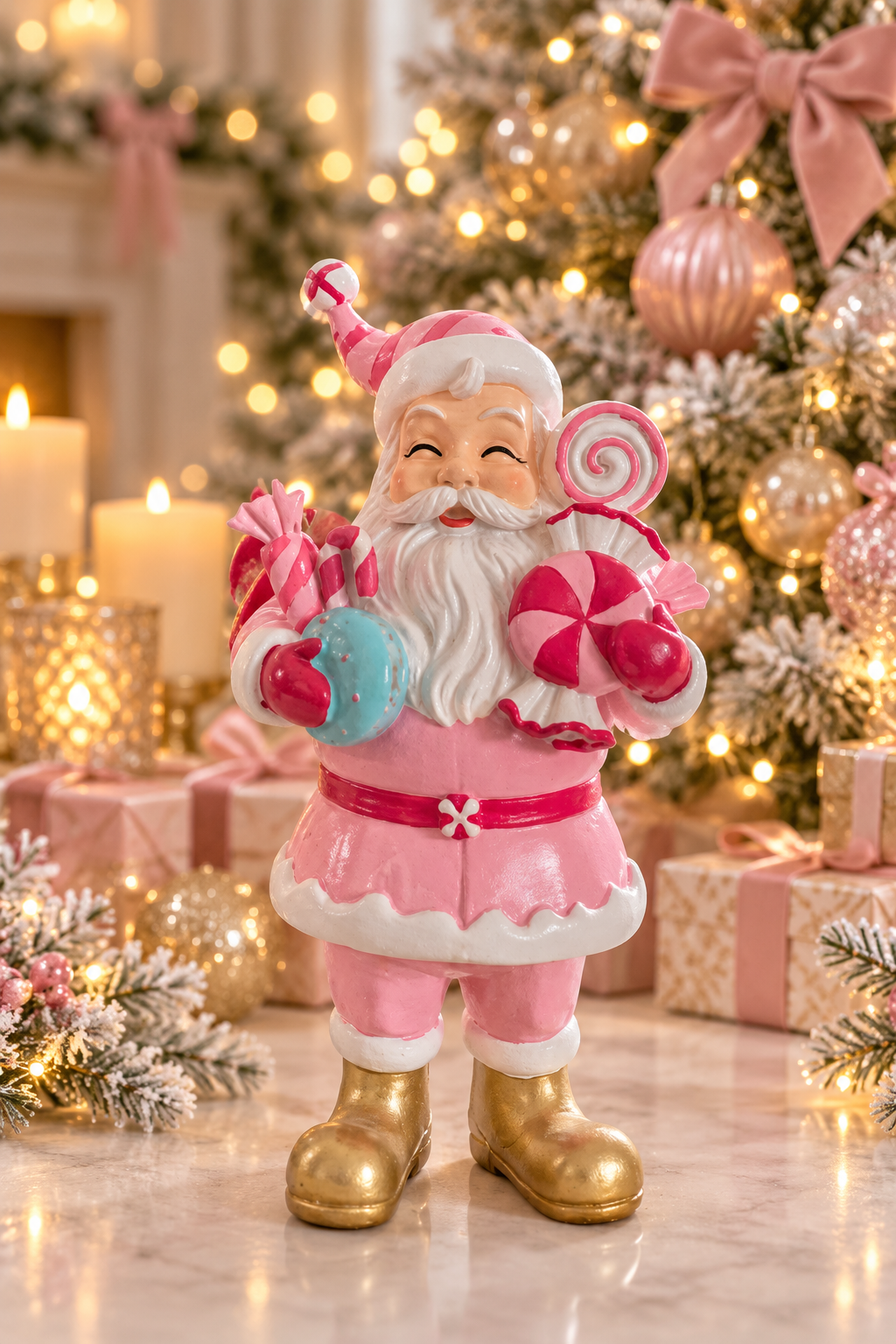 Santa dekor 32 cm