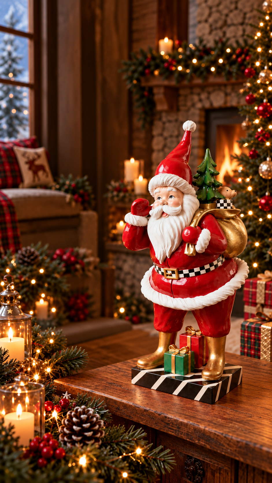 santa gift 43 cm
