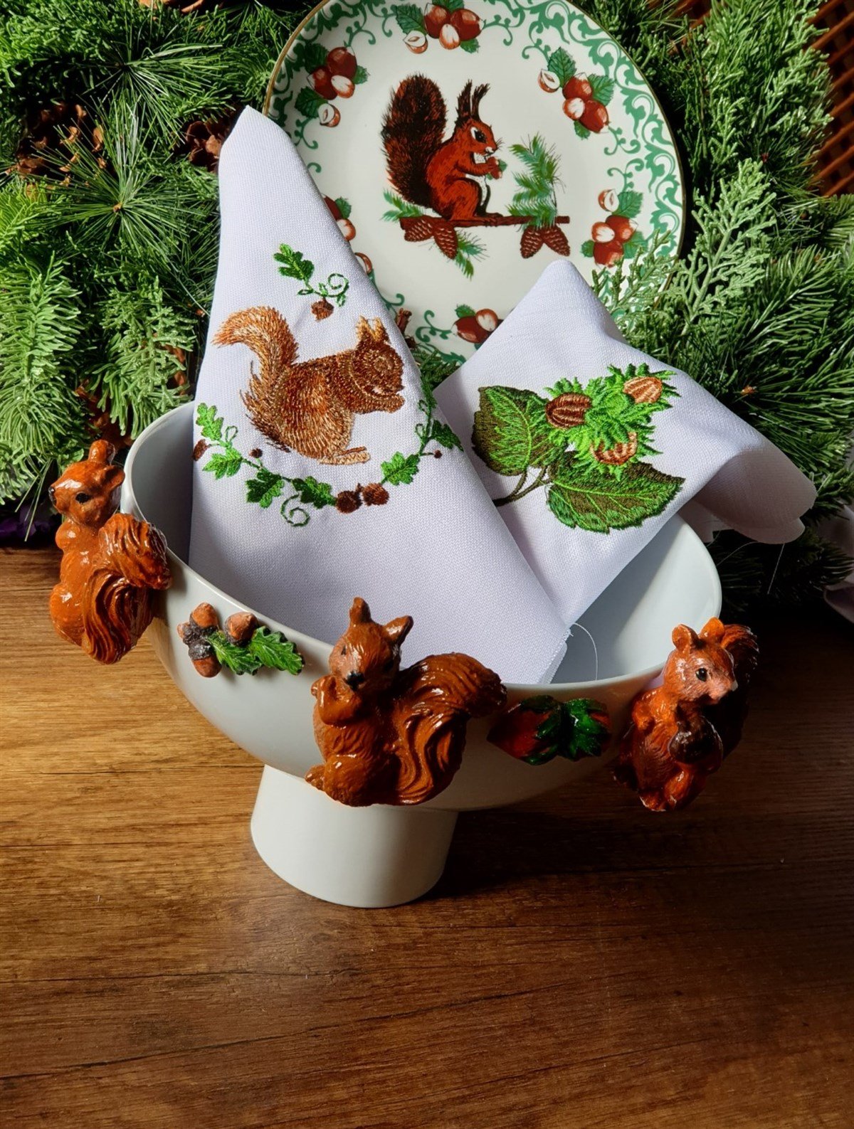 squirrel ayaklı kase 22 cm