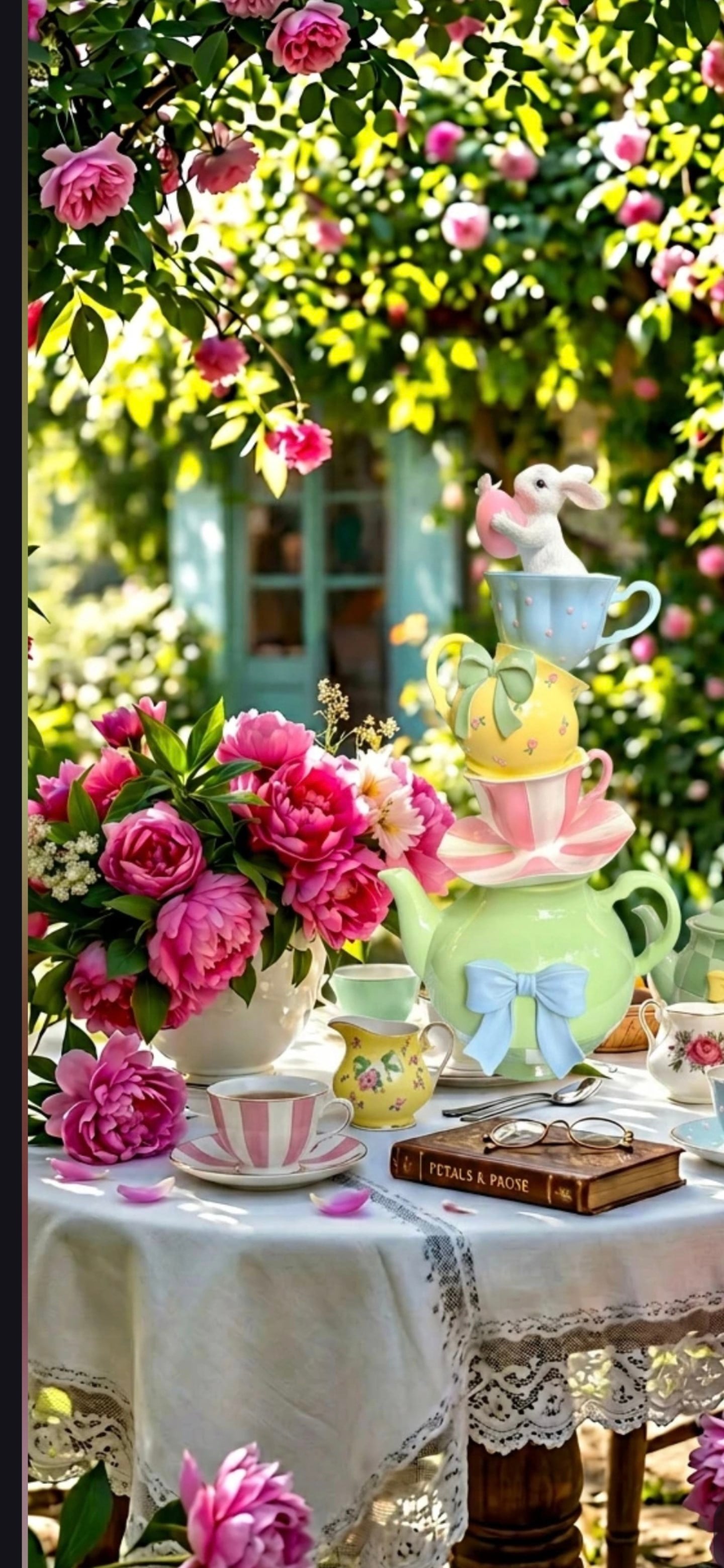 Teapot Alice 41 cm yeşil