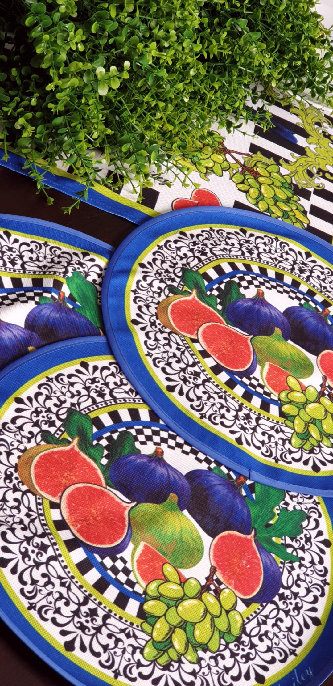 Üzümlü peçete 6 lı