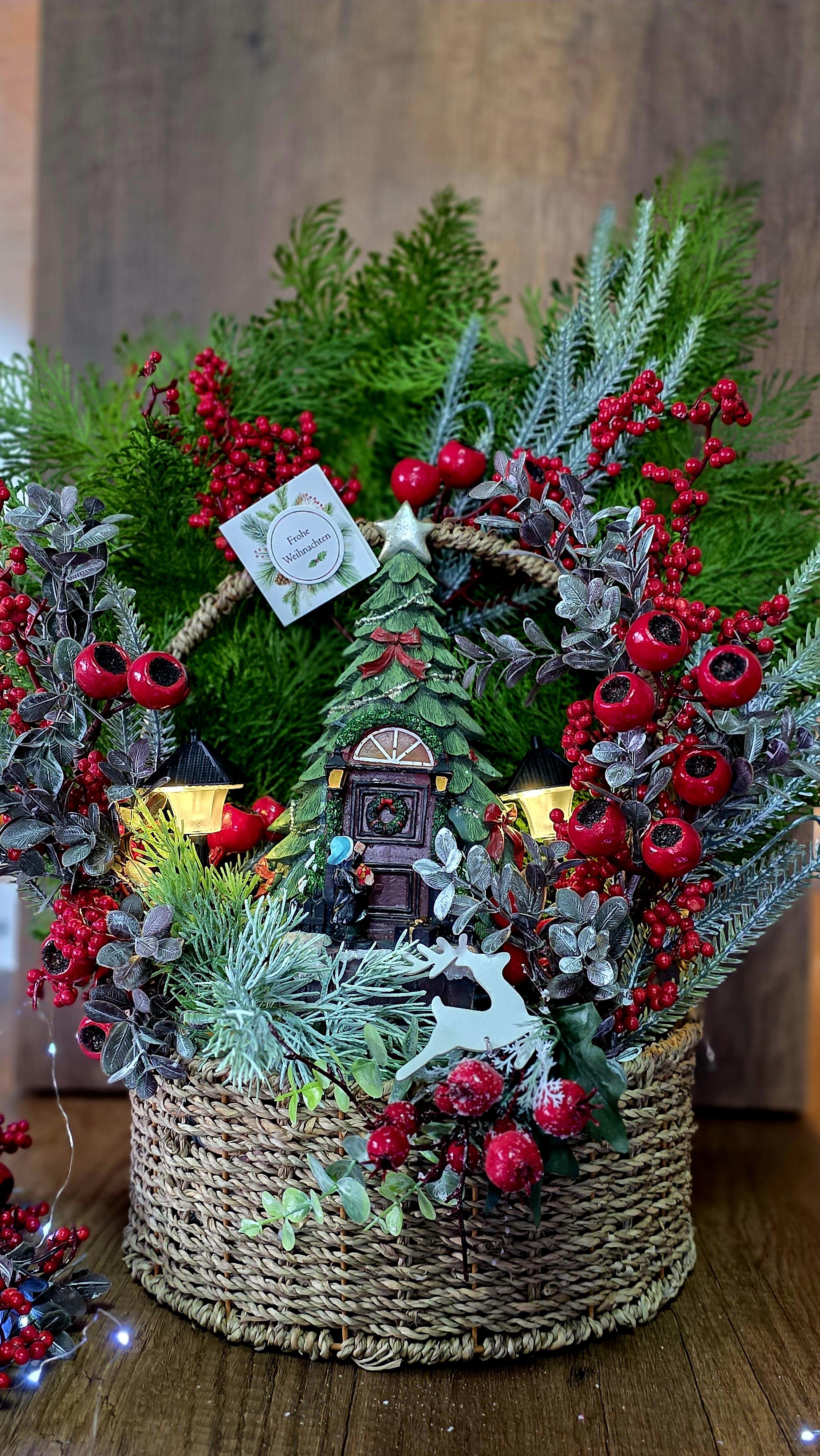 X-mas kapılı ağaç decor