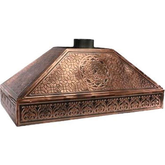 Anka 3 Lü Bakır Davlumbaz 90x40x38