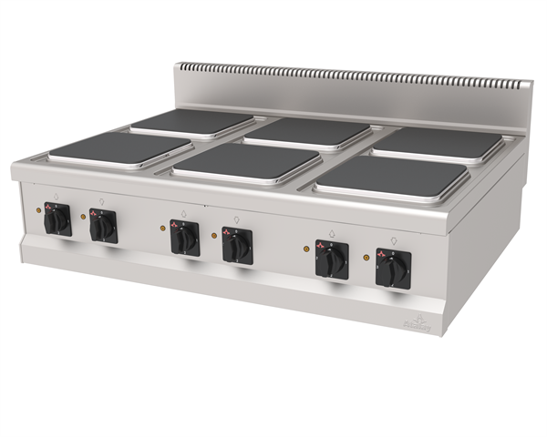 Atalay AEO-1290 S Elektrikli Ocak 6 Plateli Set Üstü 120x90x30