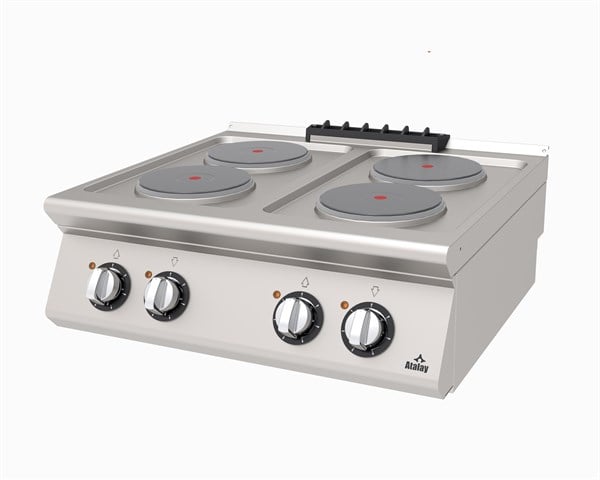 Atalay AEO-873 Elektrikli Ocak 4 Plateli Set Üstü 80x73x30