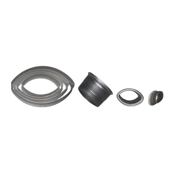 Biradlı Brd-1218 Polikarbon Elips Düz