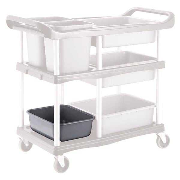 Biradlı Brd-51-02B Servis Arabası Yedek Kovası-Orta 37,5x31,5x14 Cm