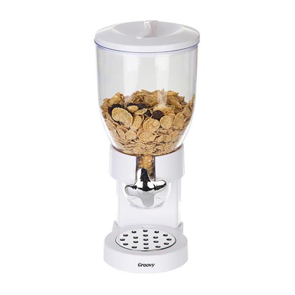 Biradlı Grv-10413 Tekli Corn Flakes Dispenser 3,5 L Beyaz