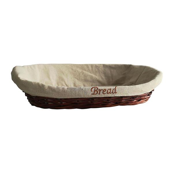 Biradlı Grv-901-L Hasır Açık Büfe Oval Konik Sepet 55x40xH:7/17