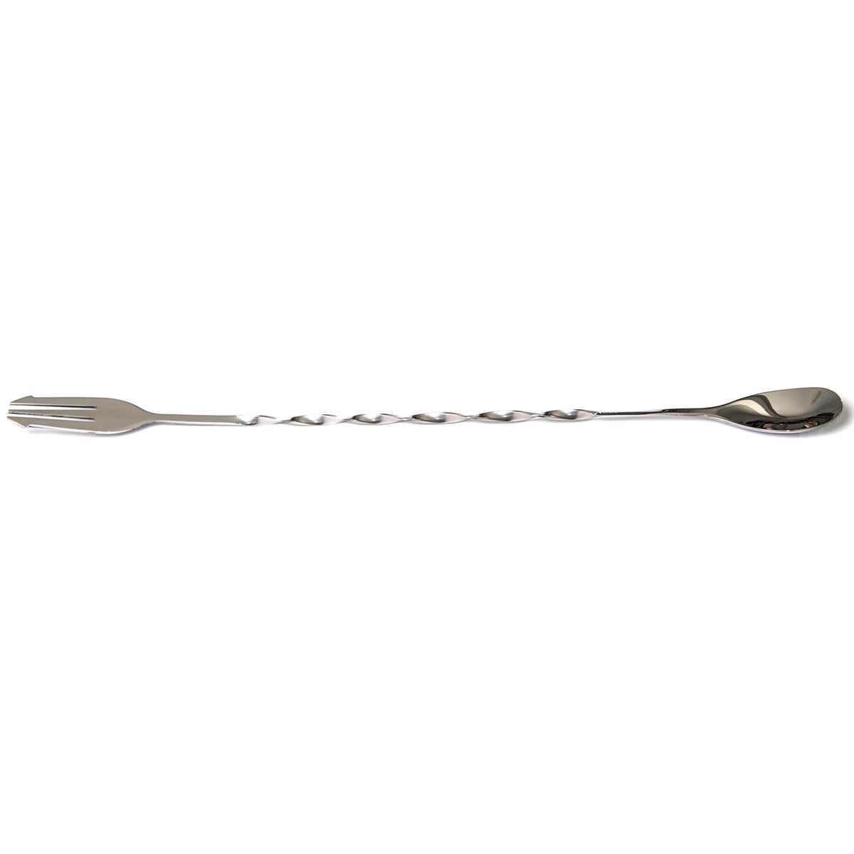 Biradlı Brd-682 Burgulu Çatallı Bar Kaşık 33 Cm BiradlıBR.BRD-682