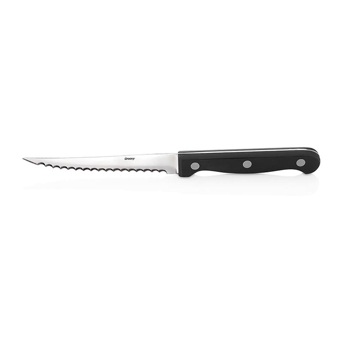 Biradlı Brd-Ea-02 Bakalit Saplı Steak Bıçak BiradlıBR.BRD-EA-02