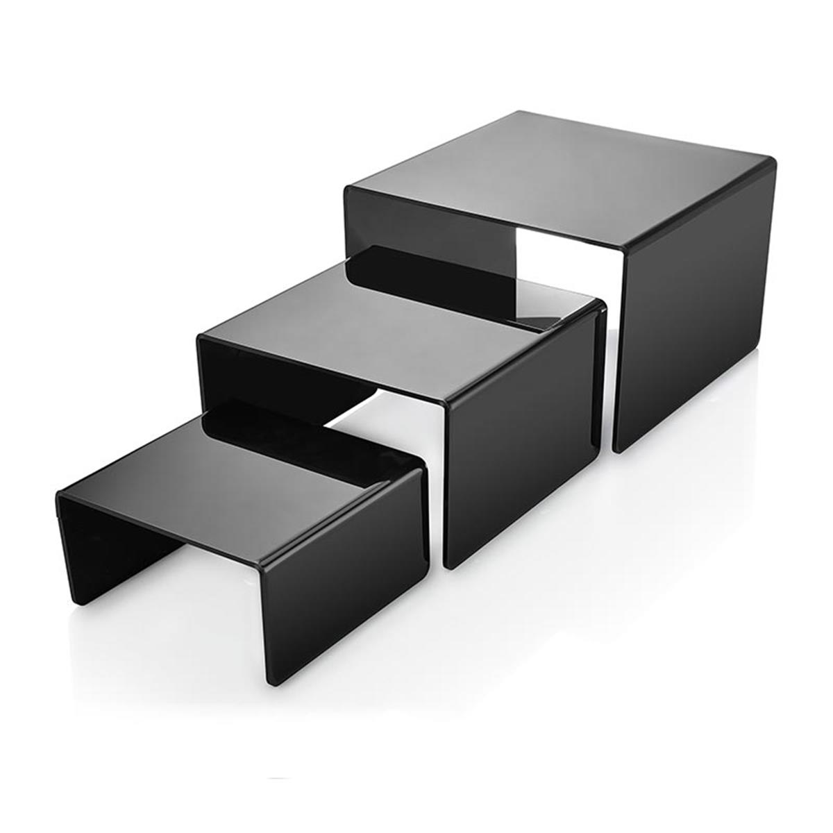 Biradlı Brd-Zg-01 Açık Büfe Pleksi Teşhir Standı 30X30X20 cmBiradlıBR.BRD-ZG-01