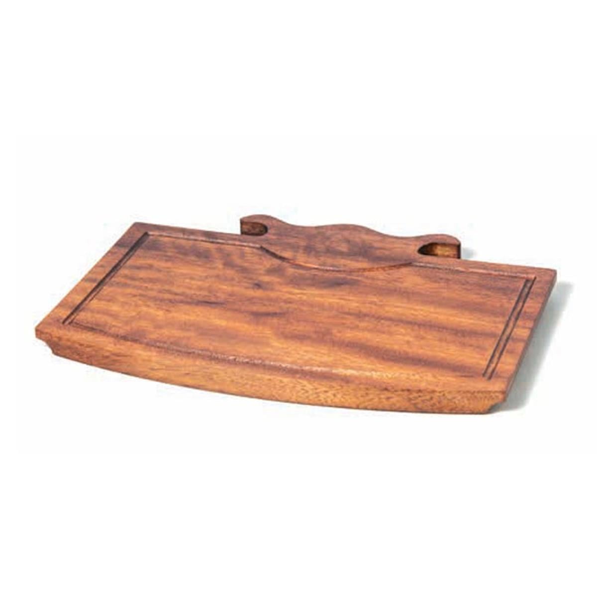 Biradlı Grv-1780 İroko Steak Sunum Tahta 37,5X27X2 Cm BiradlıBR.GRV-1780