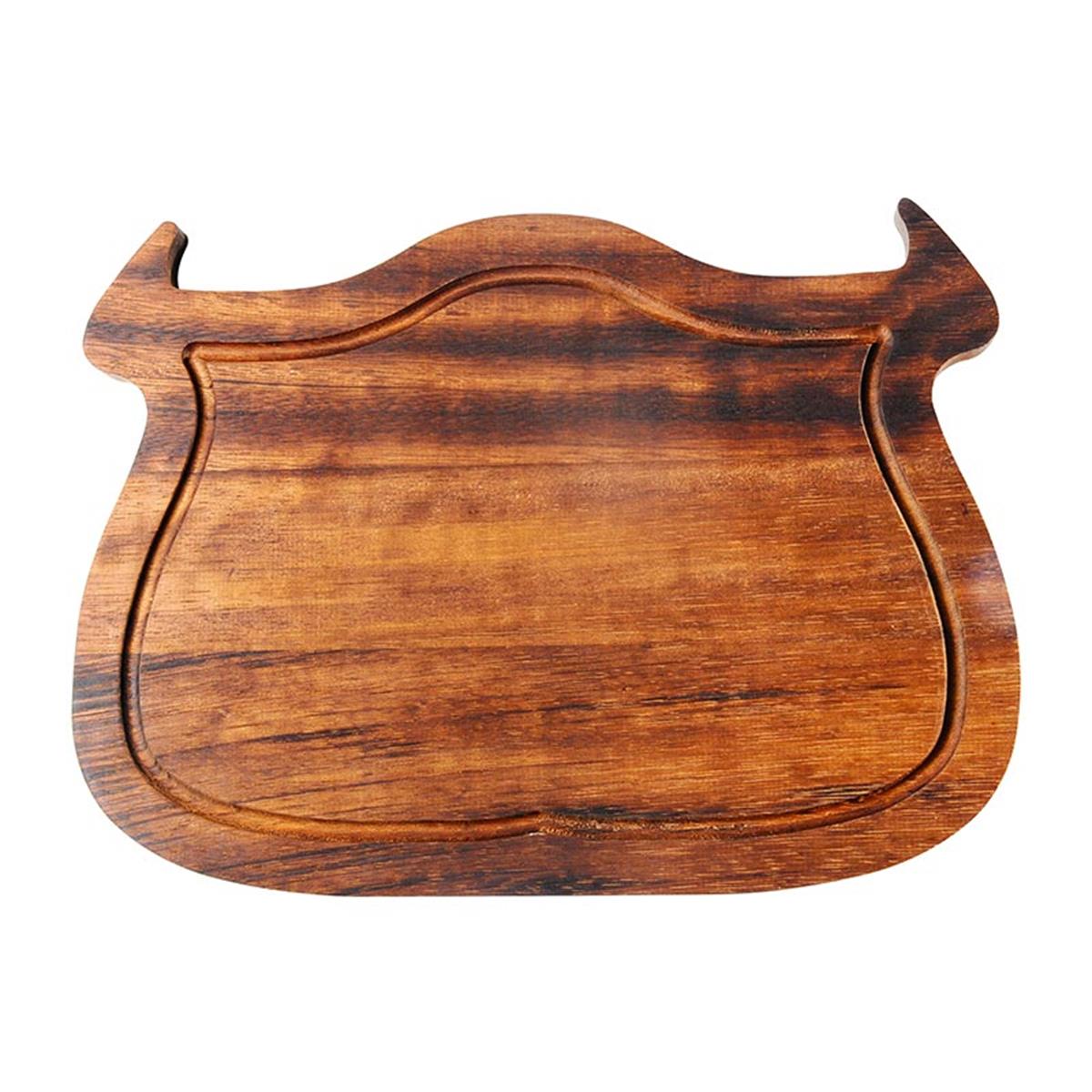 Biradlı Grv-1795 İroko Steak Sunum Tahta 37X27 BiradlıBR.GRV-1795