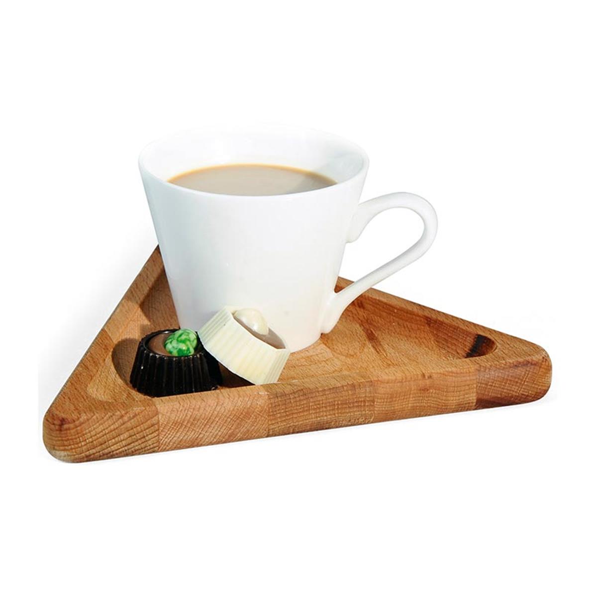 Biradlı Grv-1820 Nescafe Sunum Üçgen Takım 17,5*20 Cm BiradlıBR.GRV-1820